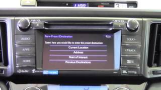 2014 | Toyota | RAV4 | Preset Destination in Navigation | How To By Brookdale Toyota