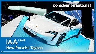 Porsche Taycan - IAA Frankfurt 2019 | Porsche Inter Auto