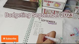 Budgeting September 2023