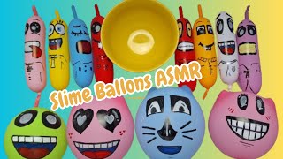 Making 4 different satisfying slime with balloons slime  | Satisfying Slime and Ballon video .