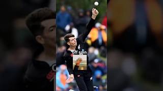 how to ball like Michel santner off spin #cricket #viral #trending