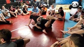 Andrew Wiltse Teaching Half Guard Fundamentals