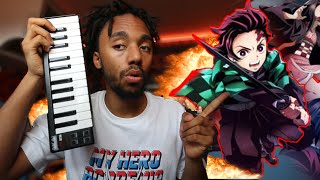 I TURNED DEMON SLAYER ( KIMETSU NO YAIBA ) INTO A FIRE BEAT !