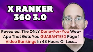 X Ranker 360 3.0 - This ranks you in YouTube Without even creating a video!