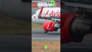 Avianca A320 landing at Guayaquil 🛩 #shorts #guayaquil #aviation #avgeeks #subscribe