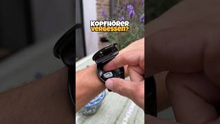 Smartwatch mit Kopfhörer-Versteck 🎧