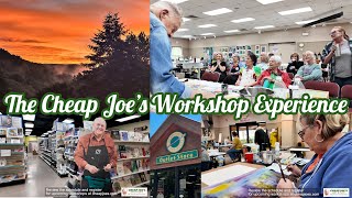 The Cheap Joe's Art Stuff In-Person Workshop Experience