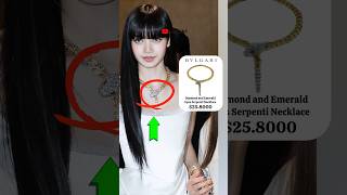 Lisa - Bulgari Aurora  award 2022 fashion price ✨🤑#lisa #kpopfashion #fancam #lalisa #fashionstyle