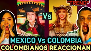 MEXICO Vs COLOMBIA INCREIBLE TREND #mexico #colombia 🇲🇽🇨🇴❤️