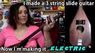 Slide into Sound: Installing a Pickup on a Three-String Guitar