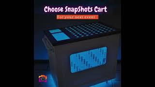 Transform Your Party with SnapStation’s SnapShots Cart! 🎉🍹 | Vibrant LED Shot Glasses & More!