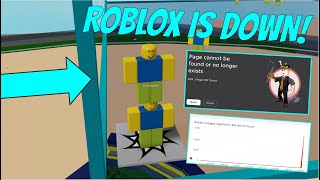 ROBLOX IS DOWN AGAIN! (10/28/2021-10/29/2021)