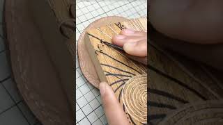 Chip carving project for beginners part 4 #shorts #carving #engraving #woodworkingart