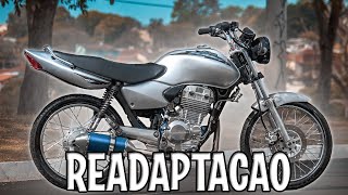 TIVEMOS QUE REFAZER A ADAPTAÇÃO DA FAN 370CC!!!