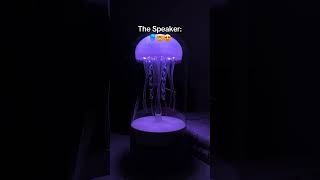 I’m so into the Jelly Vibes Lamp!🪼😂 #stillintoyou #cyril #jellyfishlighting #bluetoothspeaker