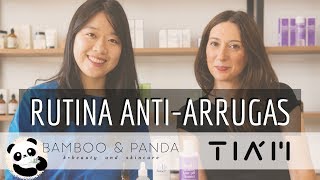 Rutina coreana antiarrugas sencilla con la marca TIA’M