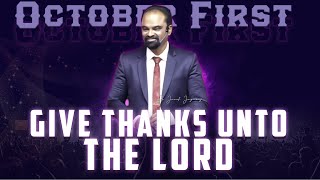 October Month GOD's Word | Pastor Jacob Jayaraj | Tamil Christian Message | 01-10-2024