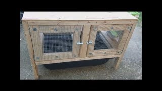 New DIY Rabbit Hutches