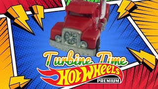 Caminhão turbinado Turbine Time Elwoods da Hot WHeels 2015 corrida dragster truck com turbina