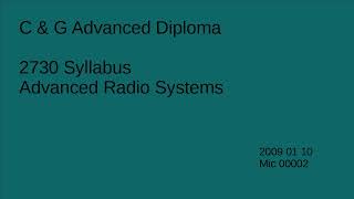 02 Advanced Radio Systems - 2009 01 10 - Part 2