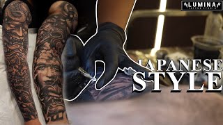 JAPANESE STYLE IS VERY AMAZING! - FULL SLEEVE TATTOO