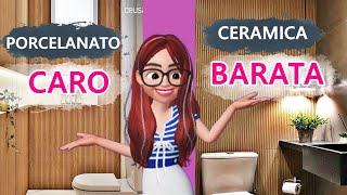 PORCELANATO CARO | CERAMICA BARATA  - DEIXE A CASA SOFISTICADA MESMO GASTANDO POUCO!