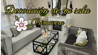 DECORACION DE MI SALA PARA PRIMAVERA/SPRING LIVING DECORATIONS/dossier