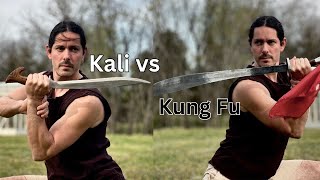 Filipino Martial Arts with Kung Fu Weapons - Transference of Skill