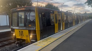 Tyne and Wear Metro | Metrocars 4080/4039 depart West Jesmond