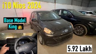 Hyundai i10 Nios Era 2024 | सिर्फ ₹5.92 लाख में Hatchback😍 Base Model |