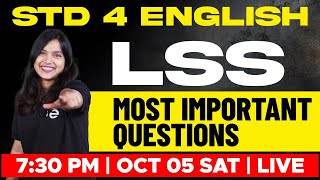 Class 4 English | LSS English STD 4 Most Important Questions | Unit Notes & Answers |  Eduport