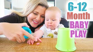 HOW TO PLAY with 6 - 12 MONTH BABY 👶🏼 Stimulation Play for Development