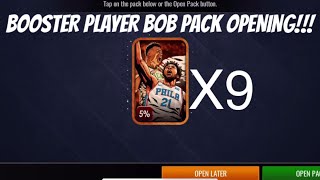 BOOSTER PLAYER BOOM OR BUST PACK OPENING IN NBA LIVE MOBILE 20!!!