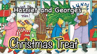 🥮 HARRIET AND GEORGE'S CHRISTMAS TREAT | By Nancy Carlson | Children's Christmas Book Read-Aloud