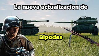 Actualización de bipodes, Test server enlisted