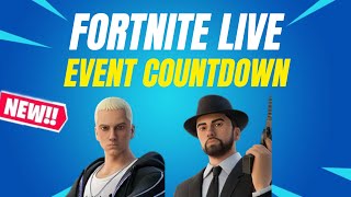 Fortnite eminem live event countdown