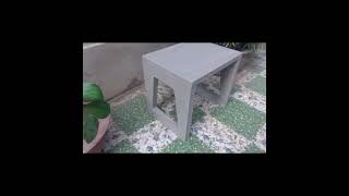 Concrete Furniture Design | Diy Concrete Stool | How Can I Make Modern Concrete Stool With 3$ | DIY