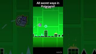 Polargeist all Secret Ways! #geometrydash #gd #shorts