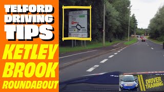 Dealing with Telford Driving Test Routes - Ketley Brook Roundabout (Telford)