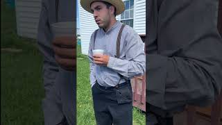 AMISH KID SNEAKS TIKTOK! 🤣