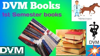 DVM 1st semester Books