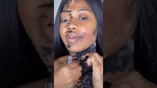 Halloween venom makeup removing #shorts #viral #halloween2021 #venom