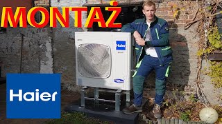 NAJTAŃSZA POMPA CIEPŁA HAIER 8KW MONTAŻ