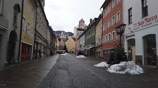 Fussen Germany walking Tour 4K