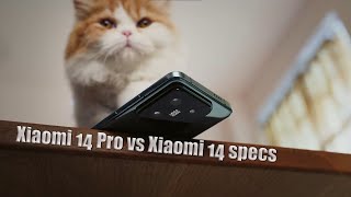 Xiaomi 14 Pro vs Xiaomi 14 | New Snapdragon Gen 3 processor | Leica Summicron lens