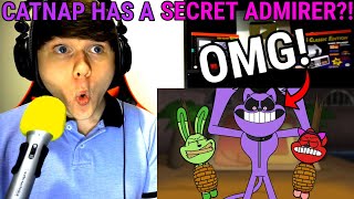 CATNAP HAS A SECRET ADMIRER?! (Cartoon Animation) @GameToonsPlus REACTION!