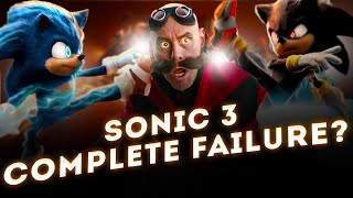 Why is Shadow Sonic 3 a complete failure?