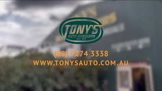 WA Commercial: Tony's Auto Wreckers (2015)