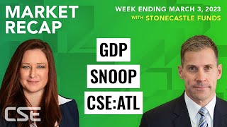 The Weekly Market Recap - GDP, Snoop and CSE:ATL | Week Ending Mar. 3, 2023