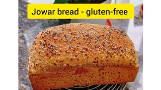 Gluten-free jowar bread - vegan